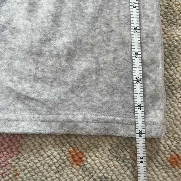 Juicy Couture Grey Velour Sweat Pants - Picture 6 of 7